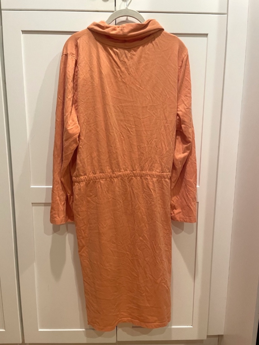Orange J.Jill Sleep 100% Cotton Bathrobe Size XL - Picture 8 of 8